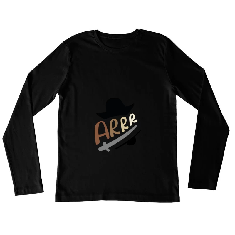 Insigne pirate classique Femme Manches Longues T-Shirt
