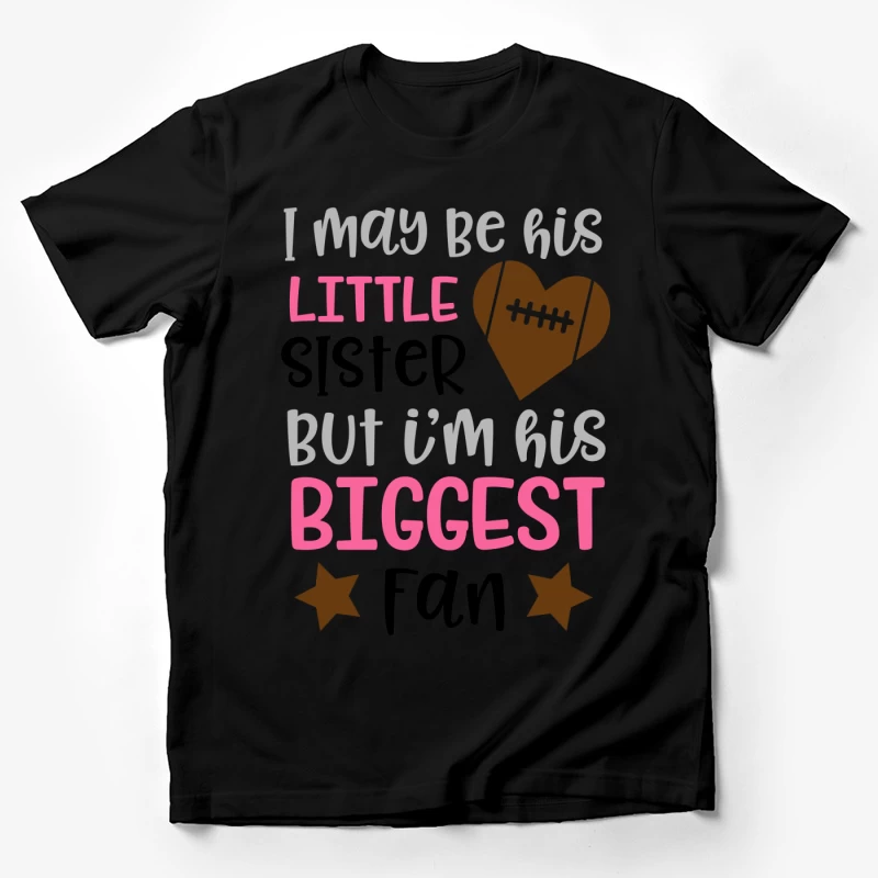 Petit sœur, plus grande fan Homme T-Shirt