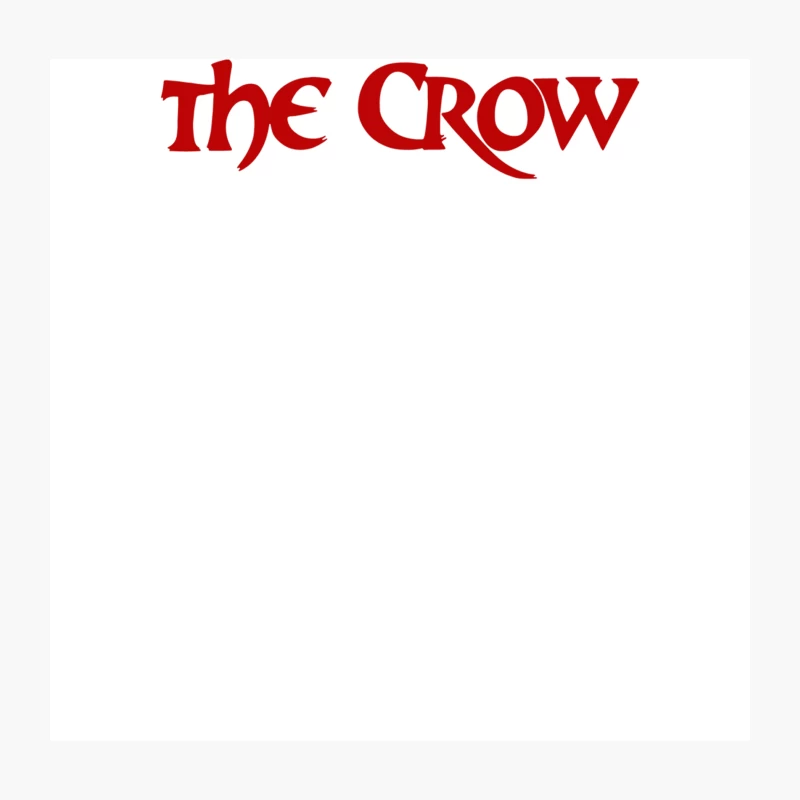 The Crow Throw Pillow