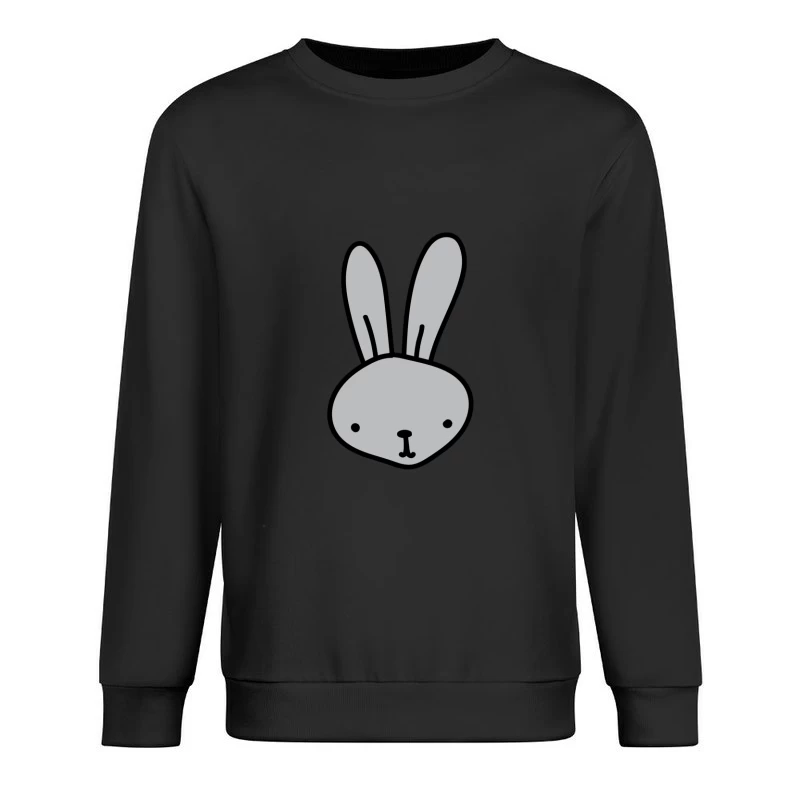 Illustration d'un lapin mignon Homme Sweat-shirt à enfiler