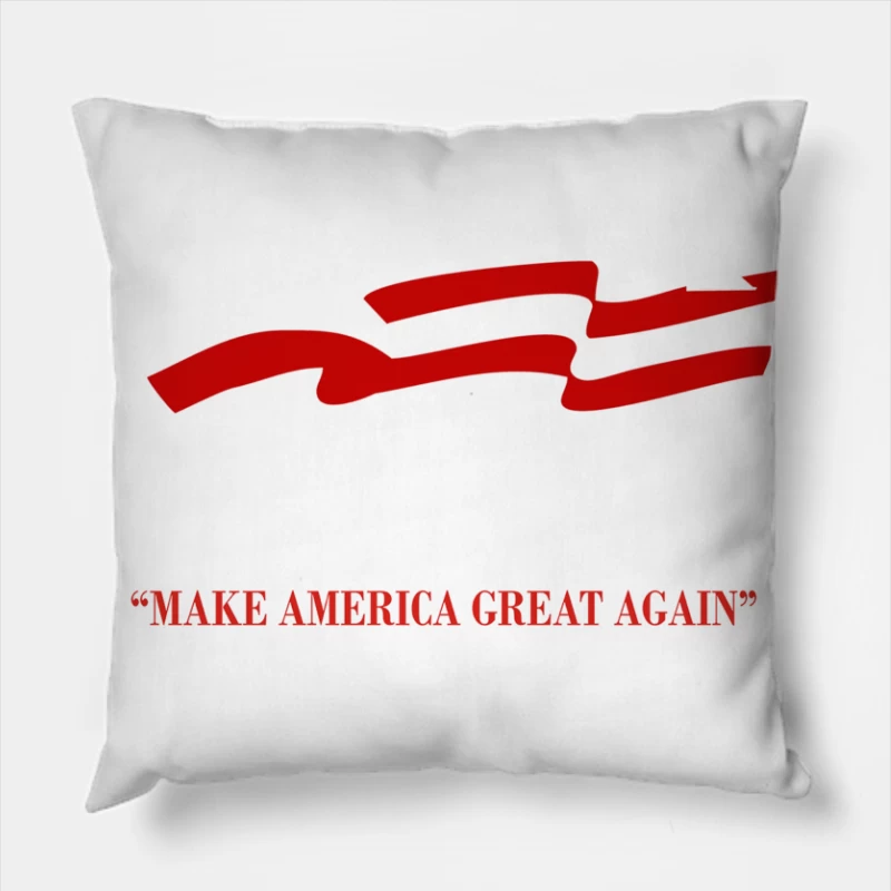 Trump For President Election 2016 Throw Pillow
