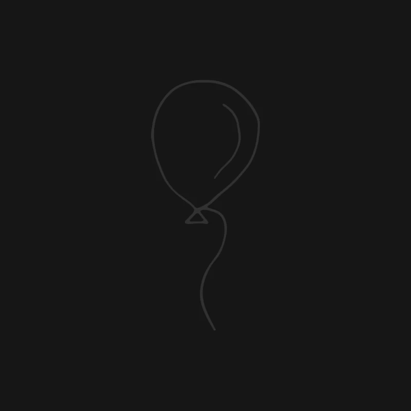 Ballon simple dessiné à la main Homme Manches Longues T-Shirt