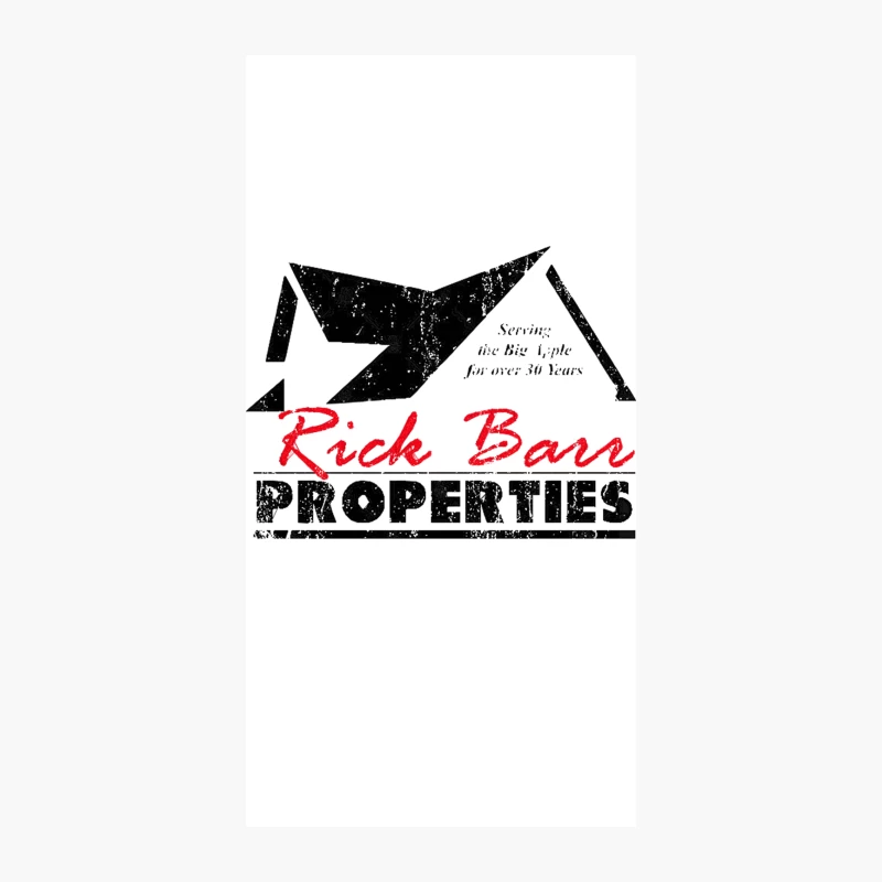 Rick Barr Properties, distressed iPhone Case
