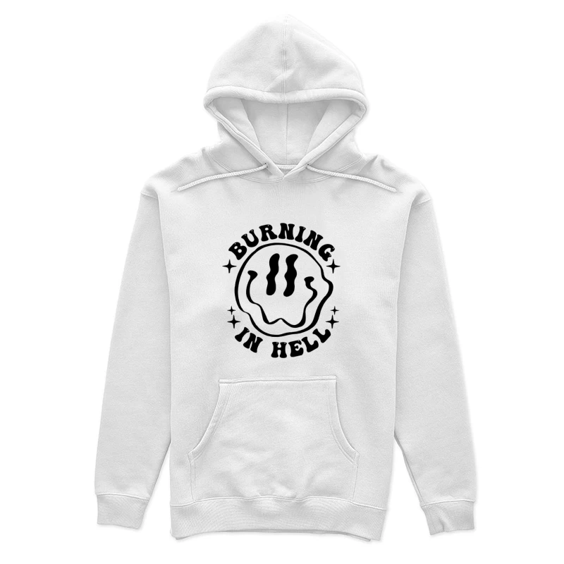 Design de feu en enfer Femme Sweat à capuche