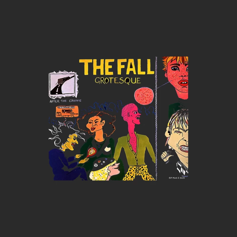 The Fall's "Grotesque" Post-Punk Album Cover Illustration Baseball Cap