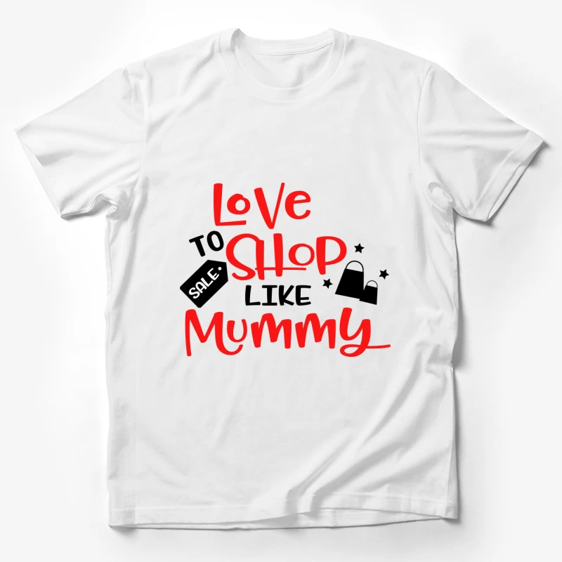 Aimer faire du shopping comme maman Homme T-Shirt