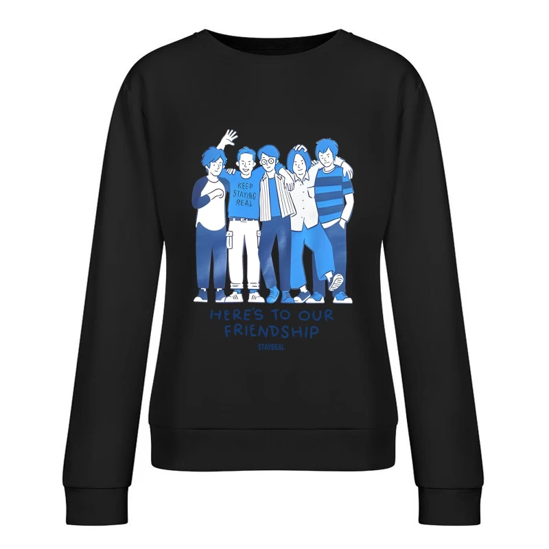Feiern der Freundschaft Damen Pullover Sweatshirt