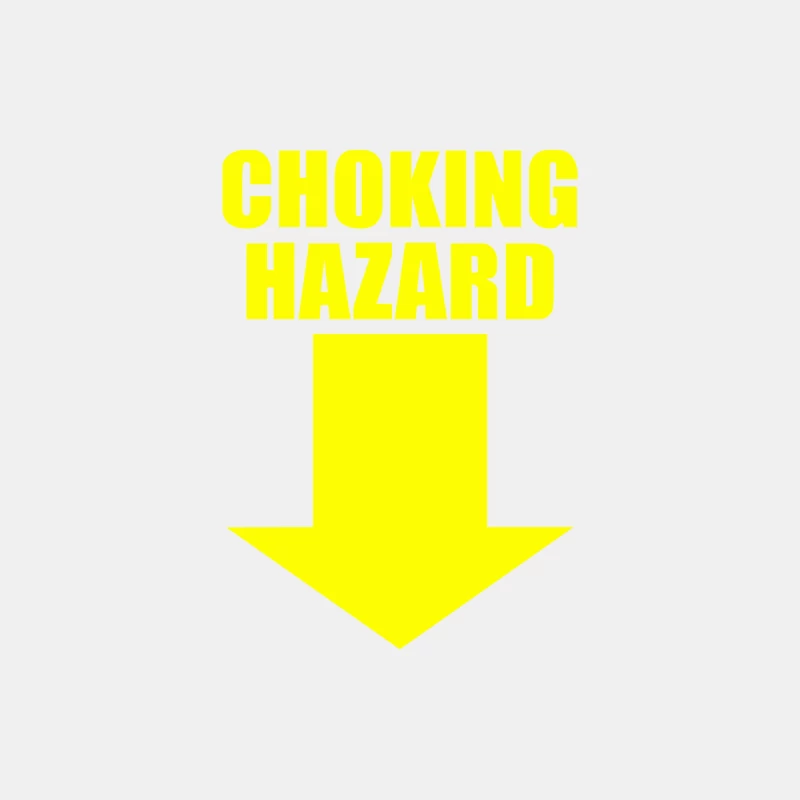 CHOKING HAZARD Male Tank Top