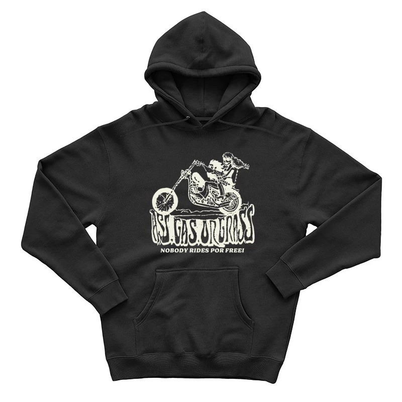 Graphique de Motard avec Slogan Homme Sweat à capuche