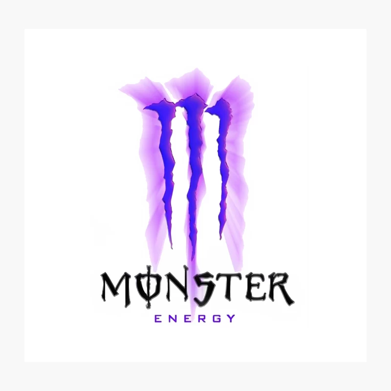8 Monster energy drink Throw Pillow