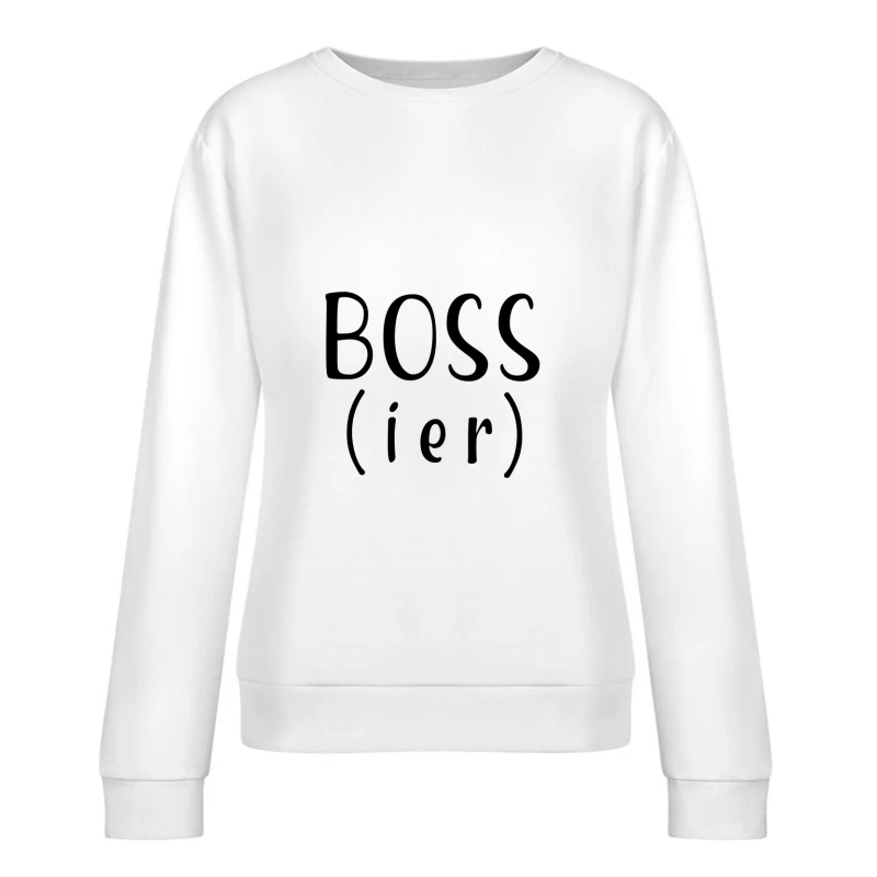 Femme en silhouette, lune et hibou Femme Sweat-shirt à enfiler