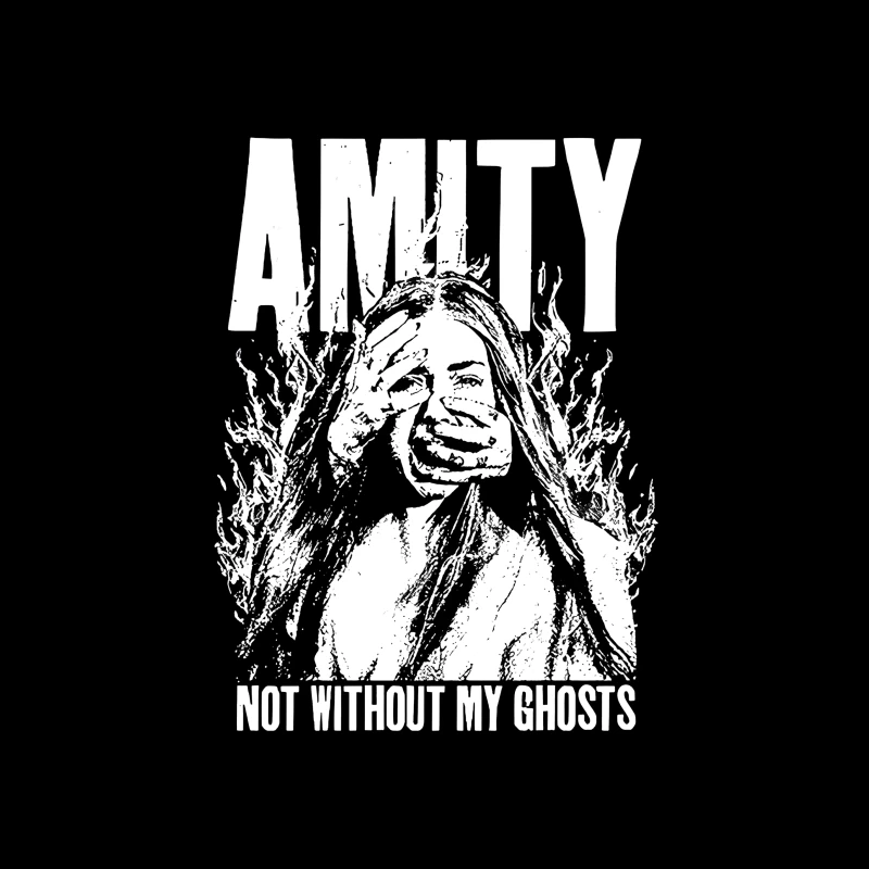 The Amity Affliction Not Without My Ghosts Throw Pillow