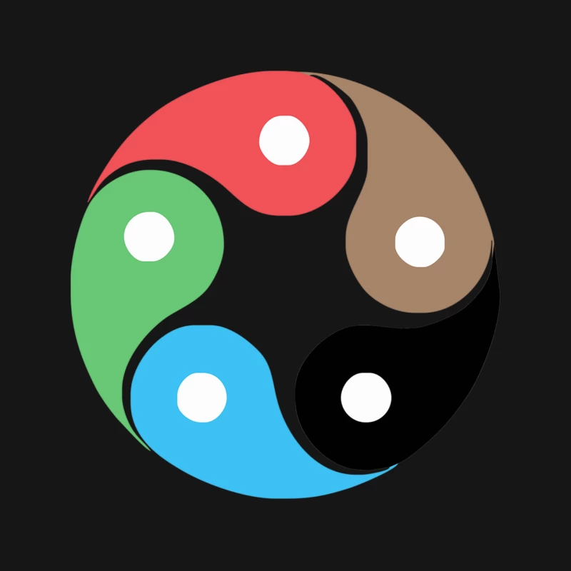 Zentao symbol as evolution of the Tao (Yin Yang) Mouse Pad