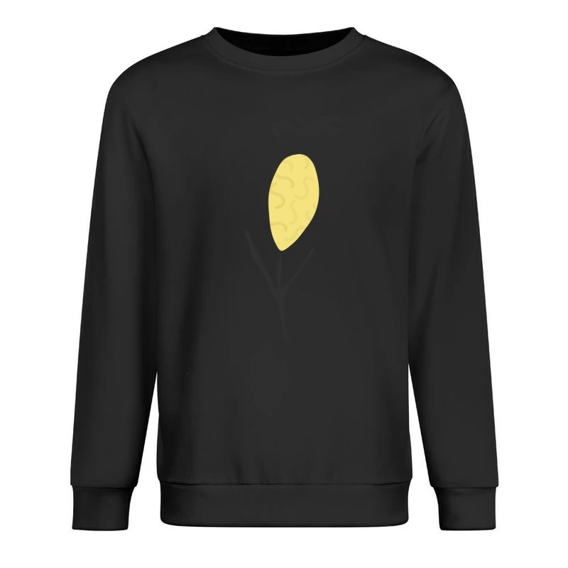 Illustration de branche jaune Homme Sweat-shirt à enfiler
