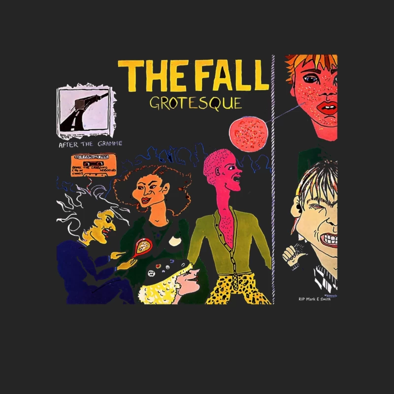 The Fall's "Grotesque" Post-Punk Album Cover Illustration Male Pullover Sweatshirt