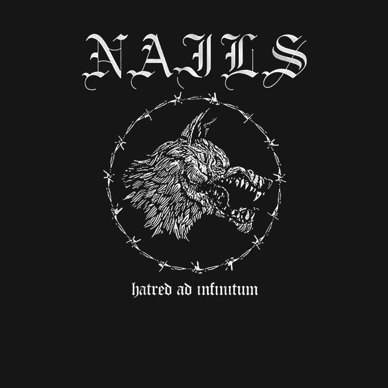 Nails Hatred Ad Infinitum Male T-Shirt