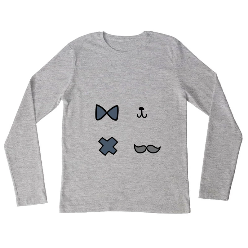 Accessoires élégants et colorés Femme Manches Longues T-Shirt