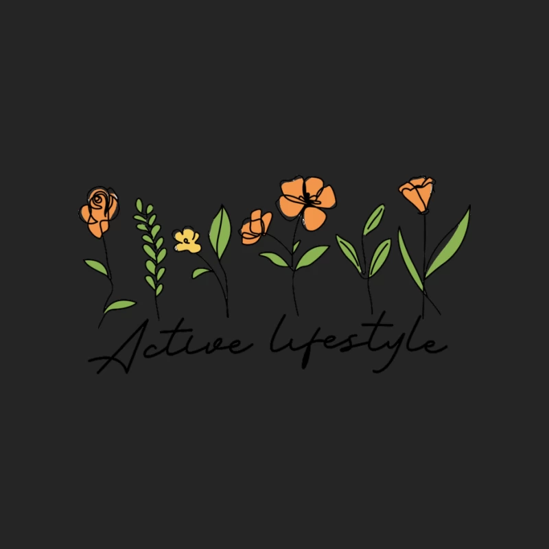 Aktiver Lebensstil mit floralen Designs Damen Pullover Sweatshirt