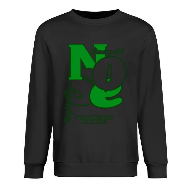 Motivierendes Club-Design Herren Pullover Sweatshirt
