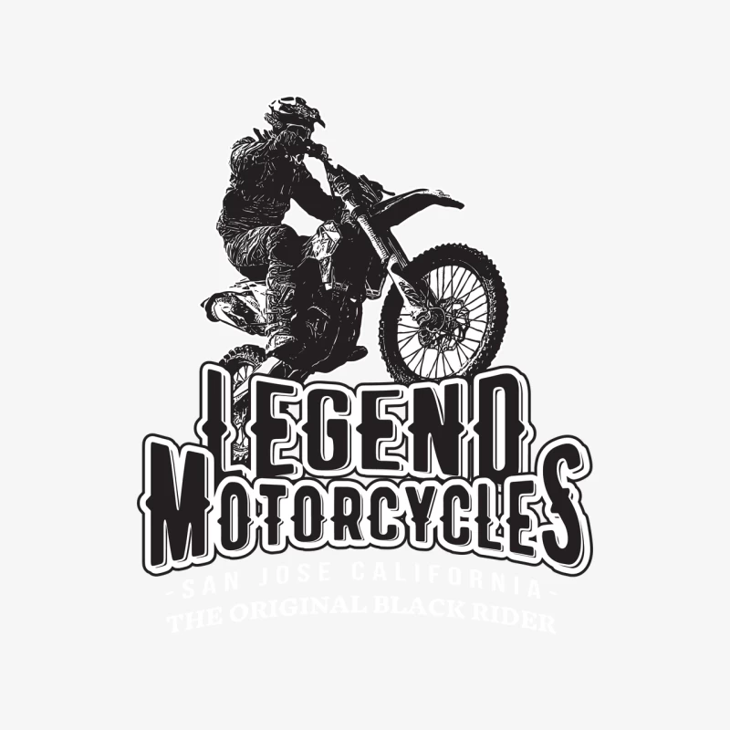 Motocross-Legende Herren Langarm T-Shirt