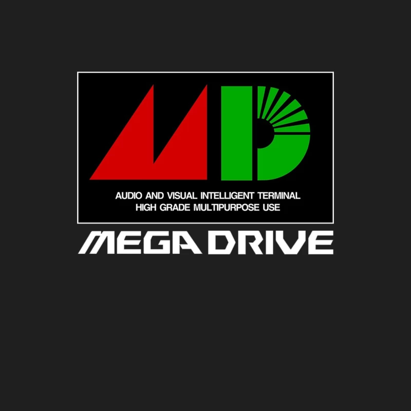 Mega Drive MDJP Logo Male Tank Top
