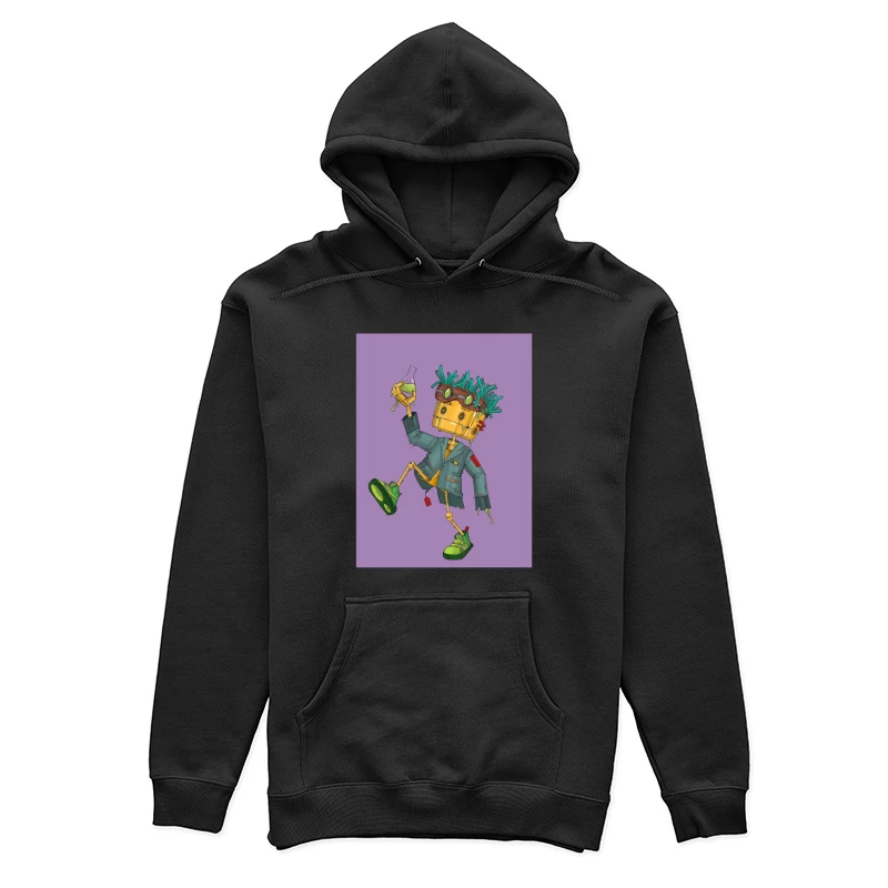 Robotkite Scientist Female Pullover Hoodie