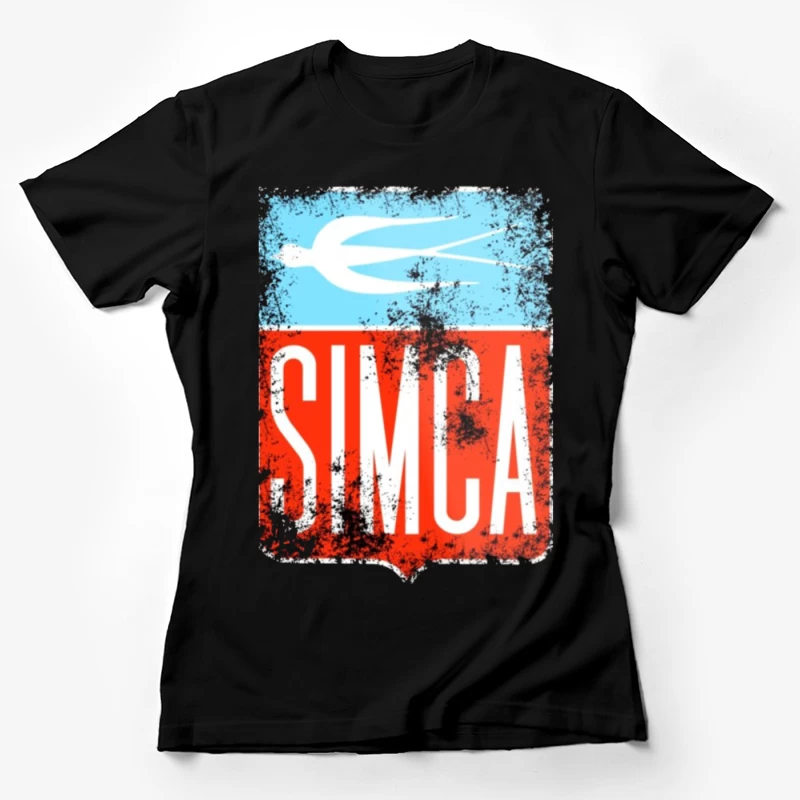 Vintage Simca old bird emblem Female T-Shirt