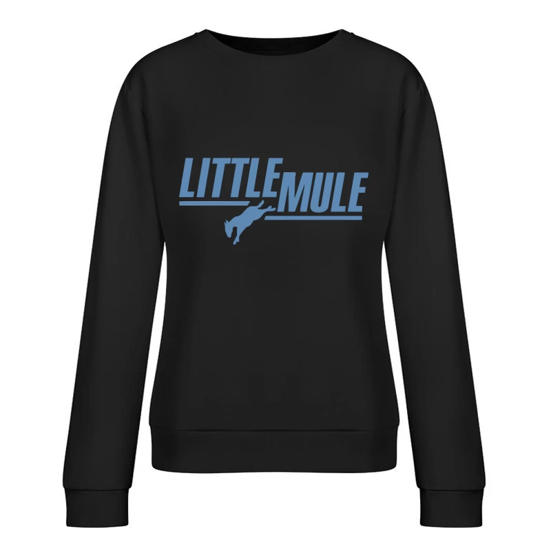 Little Mule Car Service Female Pullover Sweatshirt