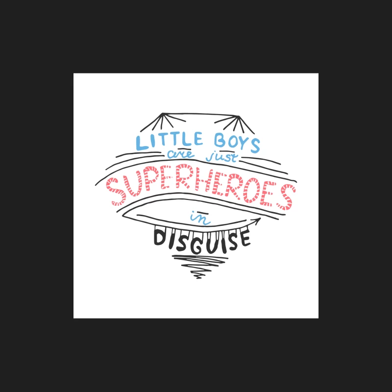 Superhéros en Déguisement: Citation Inspirante Homme Débardeur