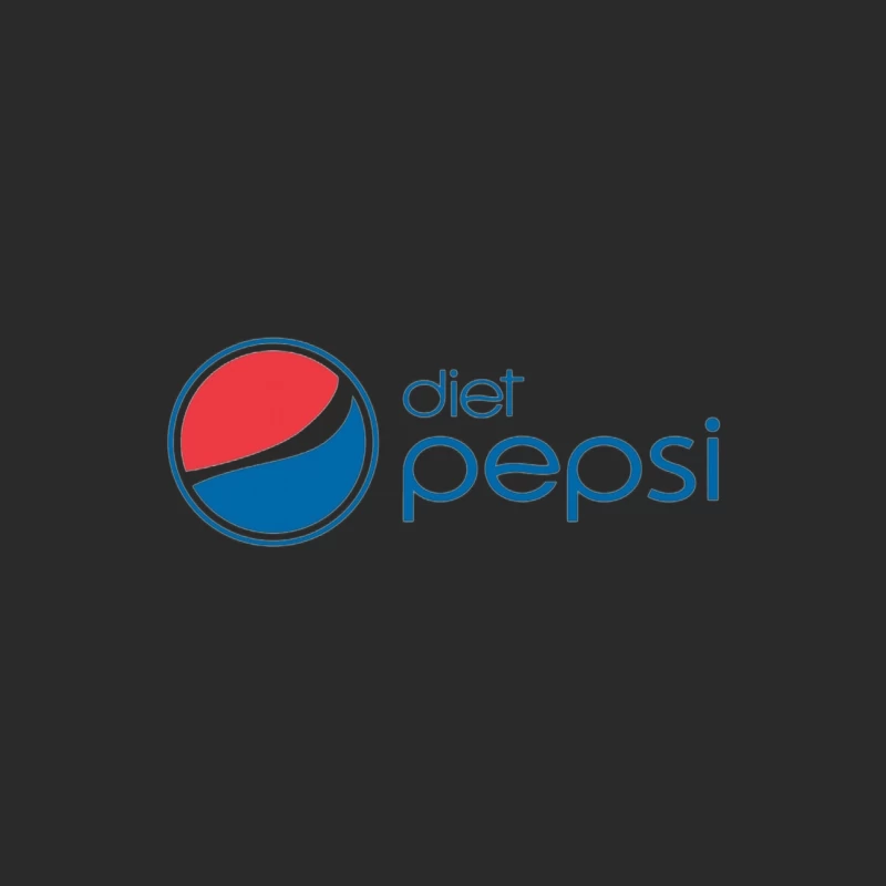 Diet Pepsi Logo: Iconic Blue and Red Soft Drink Brand Baseball Cap