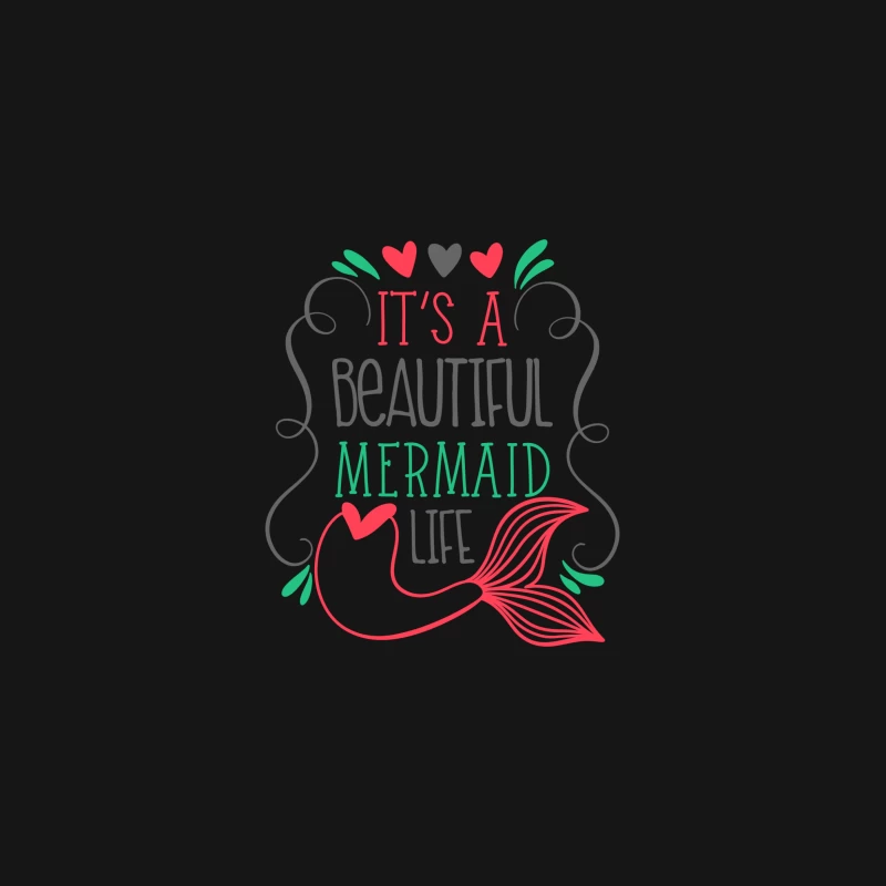 Citation de sirène colorée Femme T-Shirt