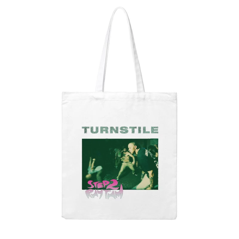 Turnstile - Step 2 Rhythm Album Cover Cotton Tote Bag