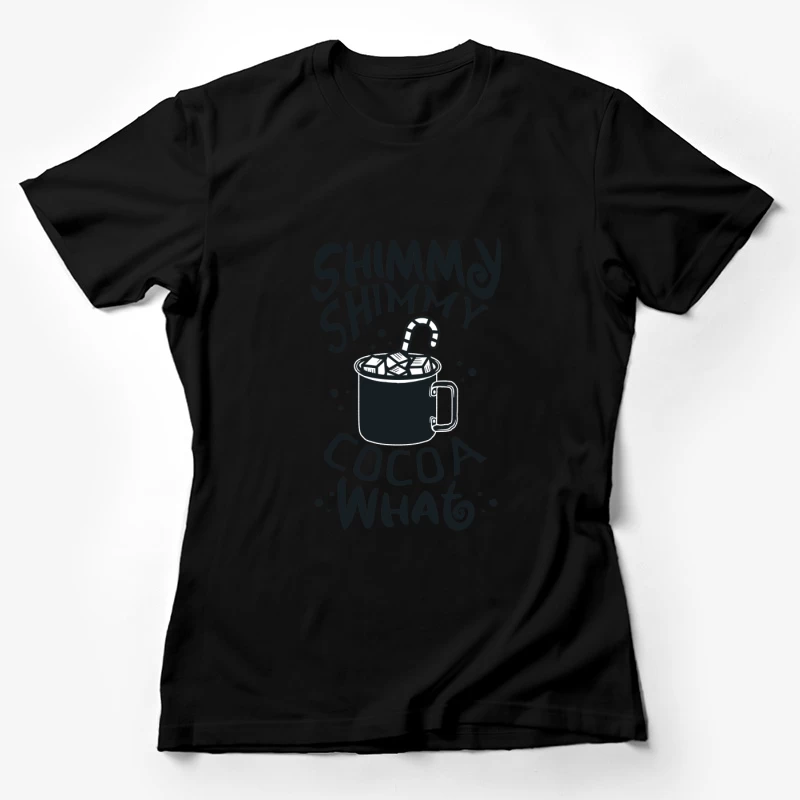 Boisson chaude avec marshmallows Femme T-Shirt