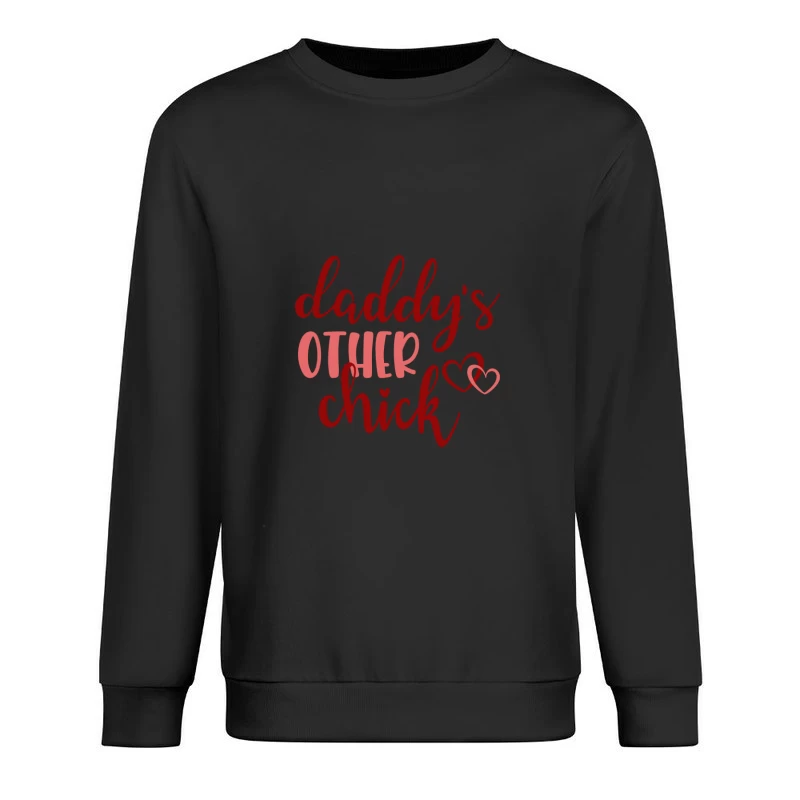 Texte amusant pour bébé avec coeurs Homme Sweat-shirt à enfiler