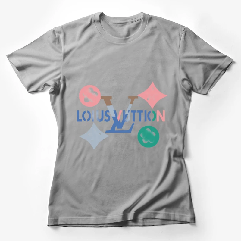 Künstlerisches Logo Design Damen T-Shirt