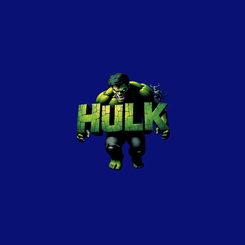 Hulk Comic Art Desk Mat