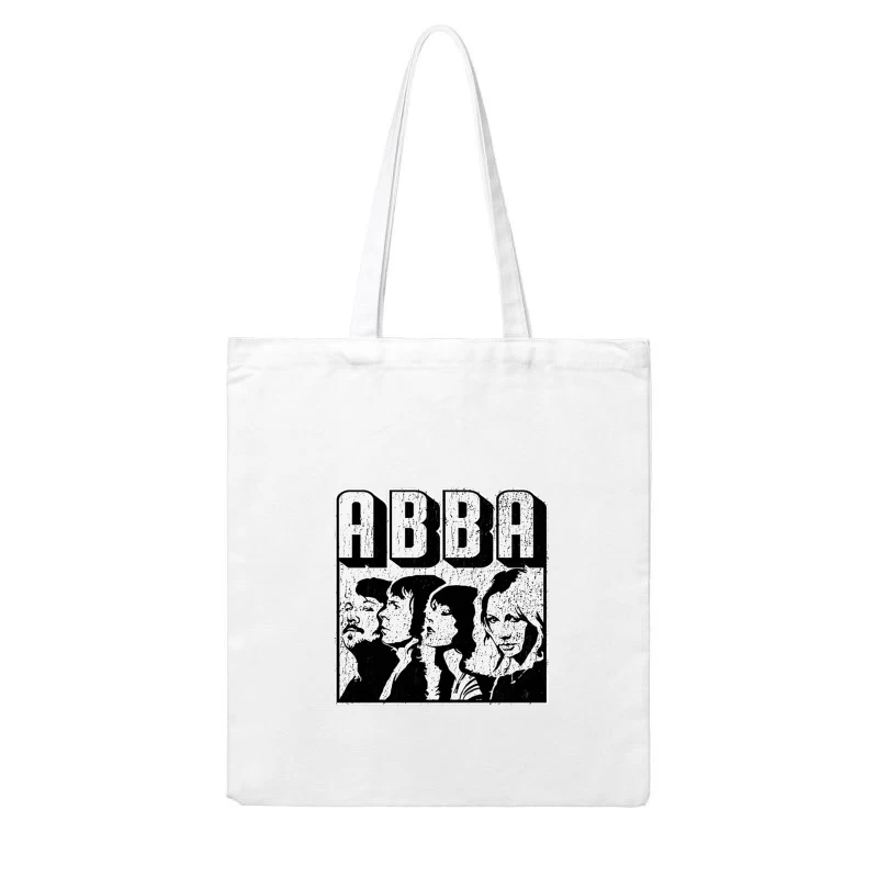 Abba Retro Cotton Tote Bag