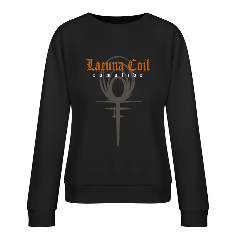 Lacuna Coil Comalive Female Pullover Sweatshirt