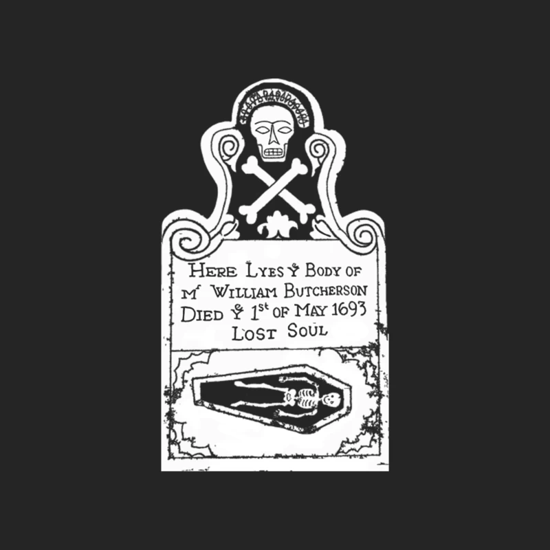 Billy Butcherson_s Tombstone Male Pullover Sweatshirt