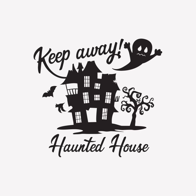 Maison hantée mystérieuse Femme T-Shirt