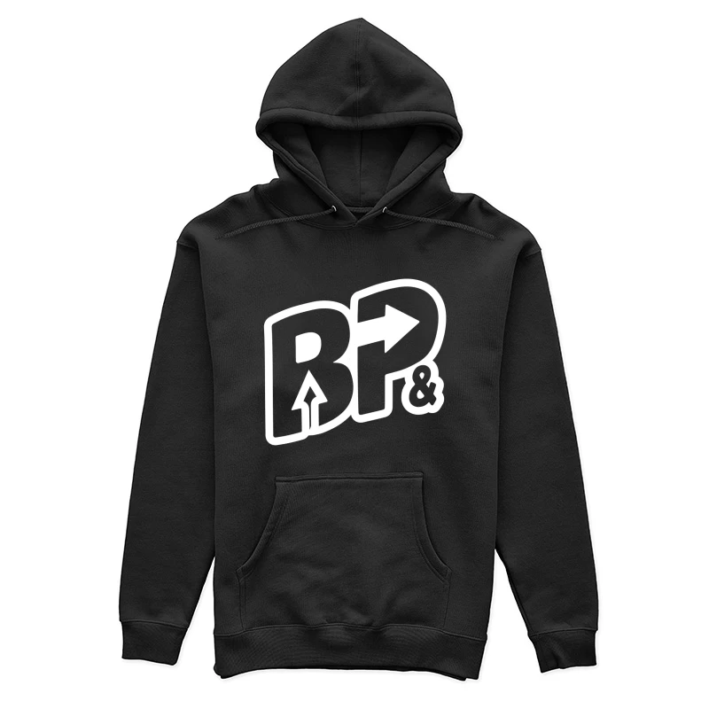 Logo mit Pfeil und Buchstabe Damen Pullover Hoodie