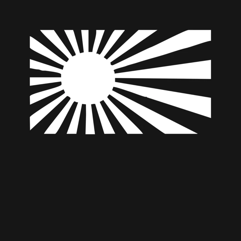Rising Sun Sticker Vinyl Decal Japan Flag Mouse Pad