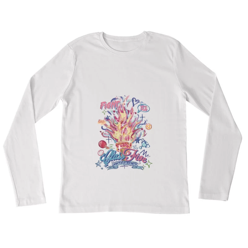 Klassenzusammenhalt und Sportgeist Damen Langarm T-Shirt