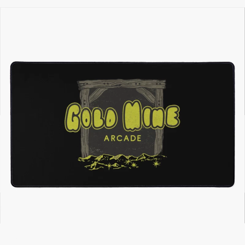 Gold Mine Desk Mat