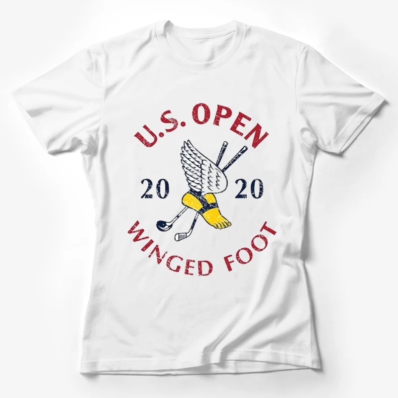 2020 US Open Golf Championship at Winged Foot Logo Design Female T-Shirt