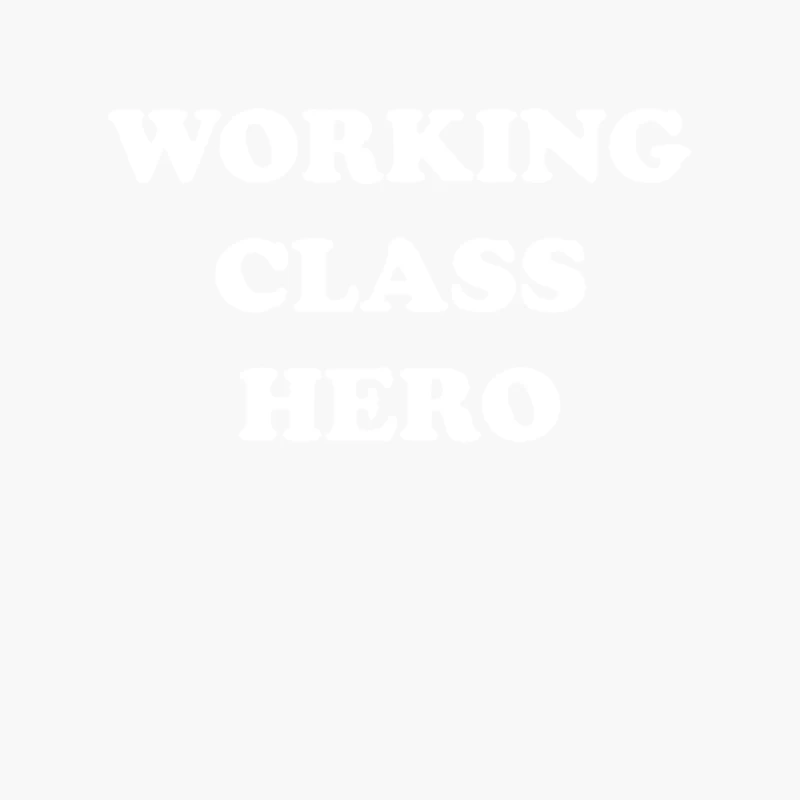 Working Class Hero Cotton Tote Bag