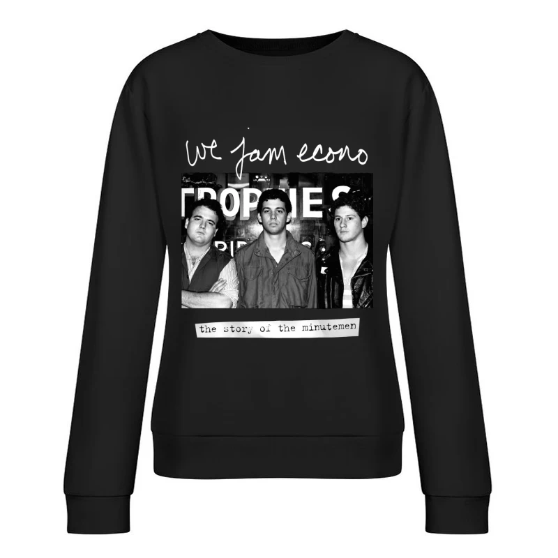 Minutemen Punk Band Female Pullover Sweatshirt