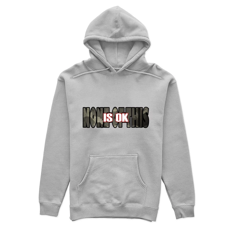 Protest Message Graphic Female Pullover Hoodie
