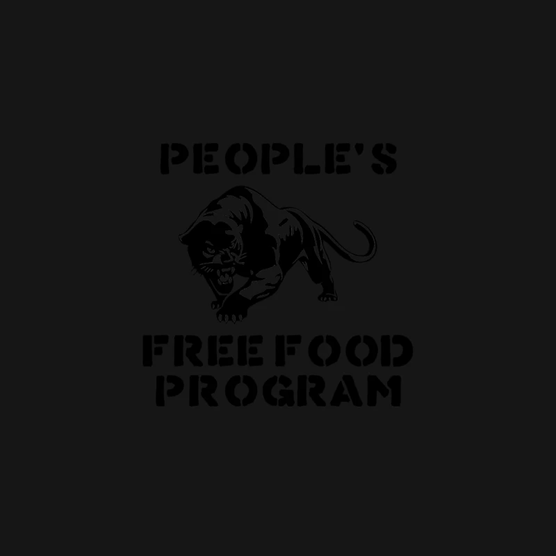 People_s Free Food Program Desk Mat