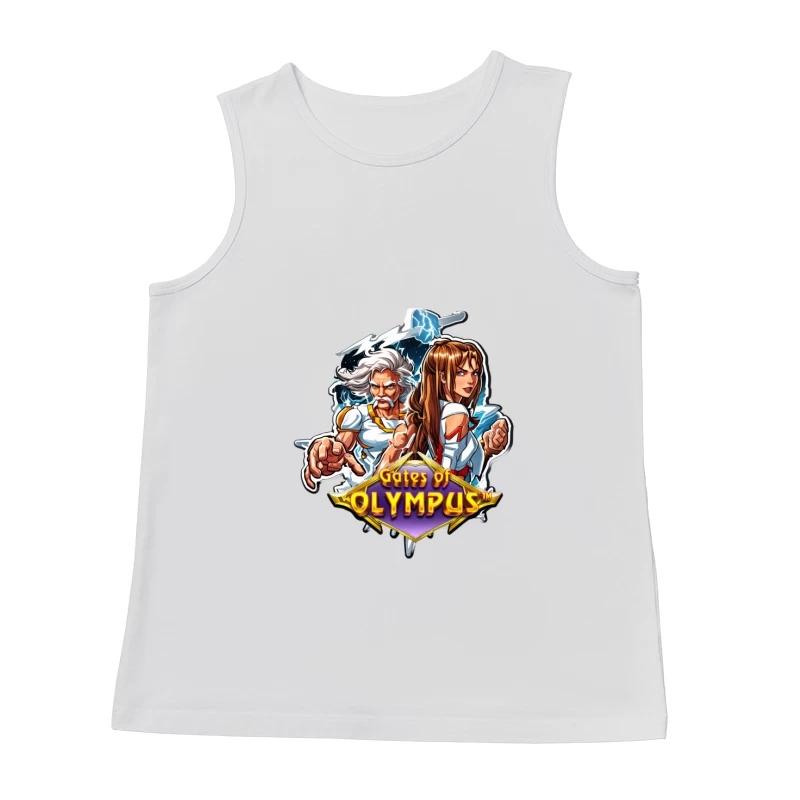 Gates of Olympus Game Artwork Male Tank Top